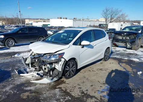 2018 Honda Fit Ex z USA, uszkodzony, nr VIN 3HGGK5H87JM702865